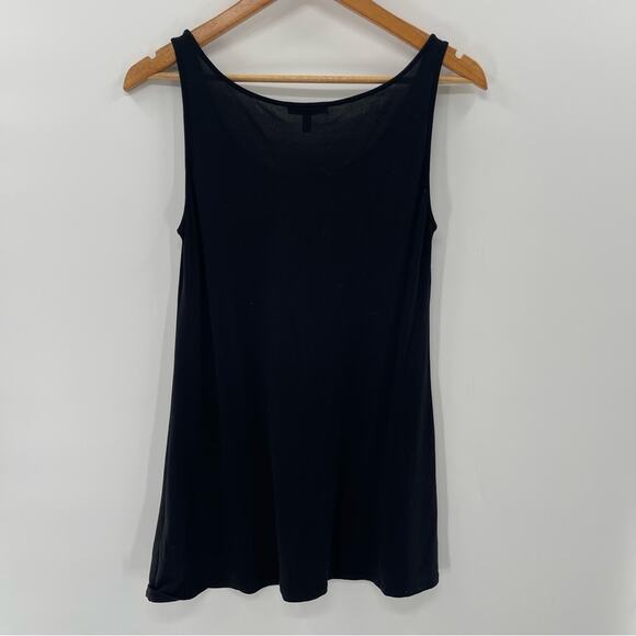 Eileen Fisher 100% Silk Longline Cami Tank Size XS Quiet Luxury Capsule Wardrobe - Picture 5 of 8